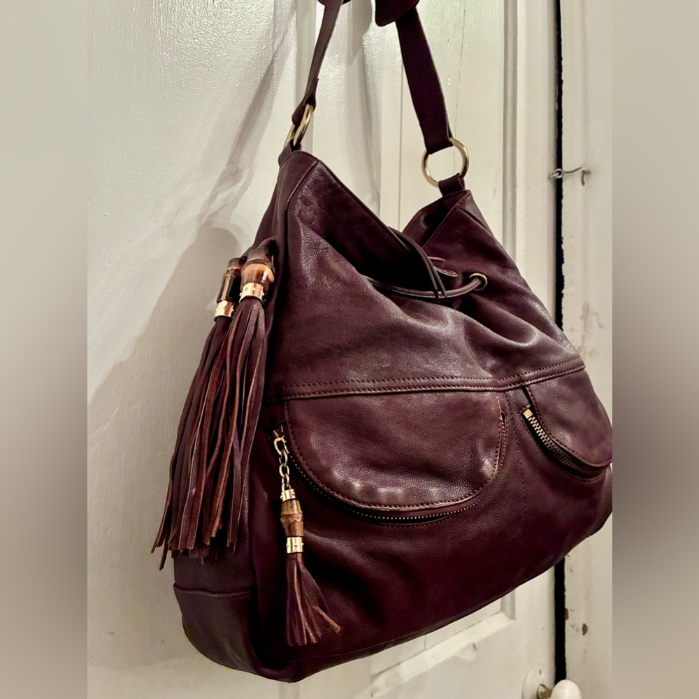 Amazing large leather bag from Sorial Vintage Spirit